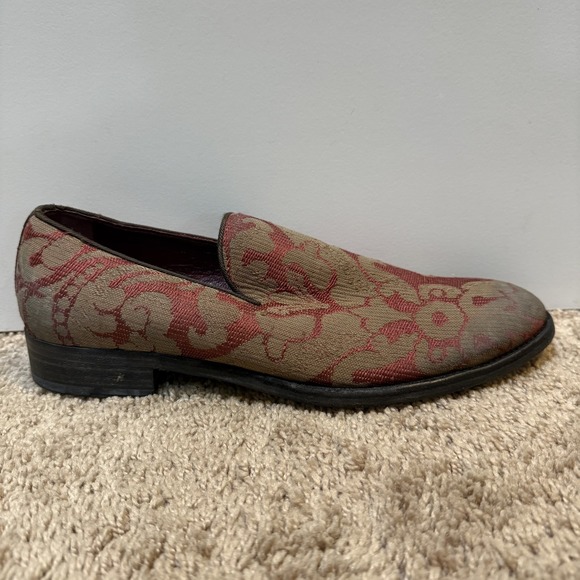 Dolce & Gabbana Shoes Mens Size 5.5 Brocade Loafer Slip On Made Italy‎ Formal